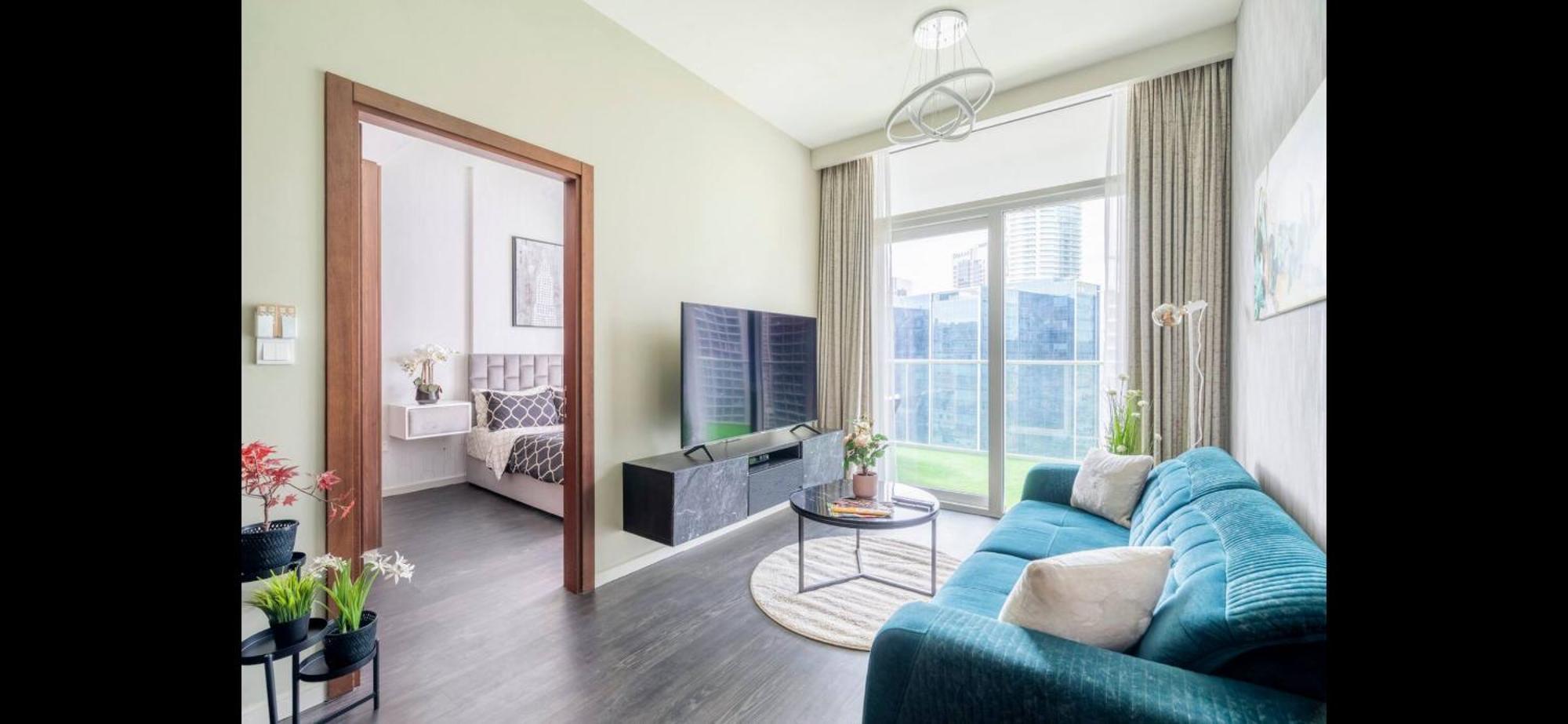 Luxury 2 Bedroom With Burj Khalifa View Дубай Екстер'єр фото